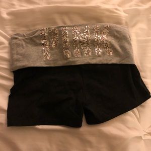 VS Pink yoga shorts